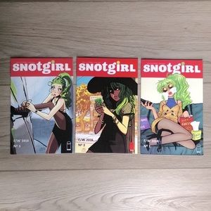 New! Snotgirl Comic Books F/W 2016 Volume 1, 2 & 3